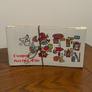1980 COUPON HOLDER, Chadwick Miller Accordion Coupon Saving File
